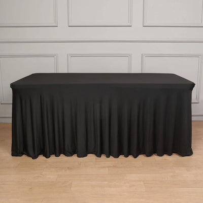 spandex, rectangle tablecloths, table covers, fitted tablecloths, table cover skirt#color_parent