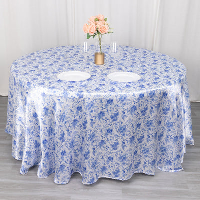 satin tablecloth, round tablecloth, round table covers, wrinkle free tablecloth, dining table cloth#color_parent