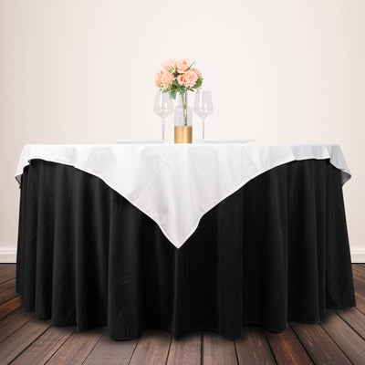 tablecloth overlays, square overlay, round table overlay, decorative overlay, square table toppers#color_parent