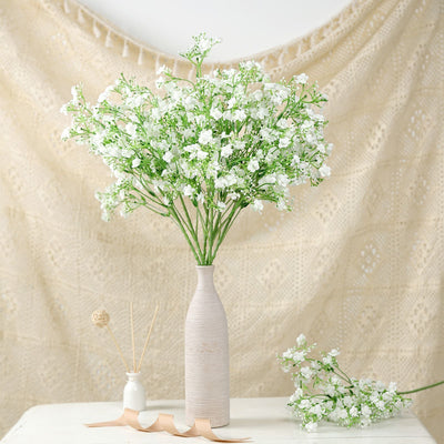 baby breath flowers, artificial baby breath flowers, gypsophila flower, gypsophila baby's breath, real touch artificial flowers#color_white