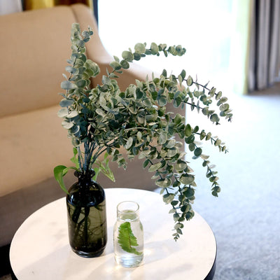 Artificial Indoor Plants, Fake House Plants, Faux Plants, Artificial Plant Decor, Artficial Eucalyptus Plant#color_frosted-green