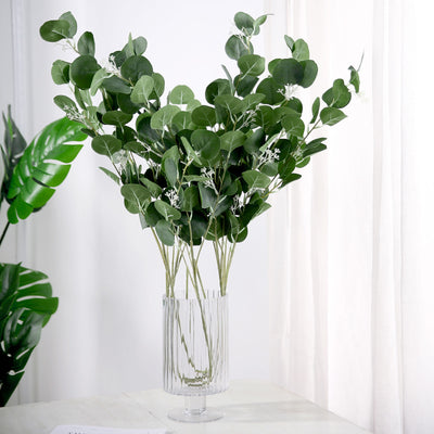 Artificial Indoor Plants, Leaf Decorations, Faux Plants, Artificial Plant Decor, Artficial Eucalyptus Plant#color_parent
