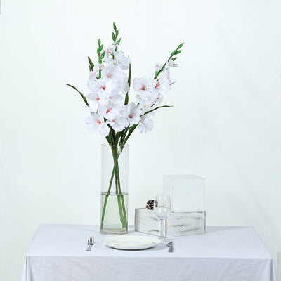 Gladiolus Flower, artificial silk flowers, gladiolus flower arrangement, long stem flowers, artificial flowers for home decoration#color_parent
