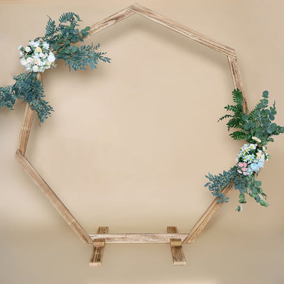 Wooden Arch, Wood Arch Wall Decor, Wooden Arch Decor, Photo Backdrop Stand, Backdrop Frame#color_natural