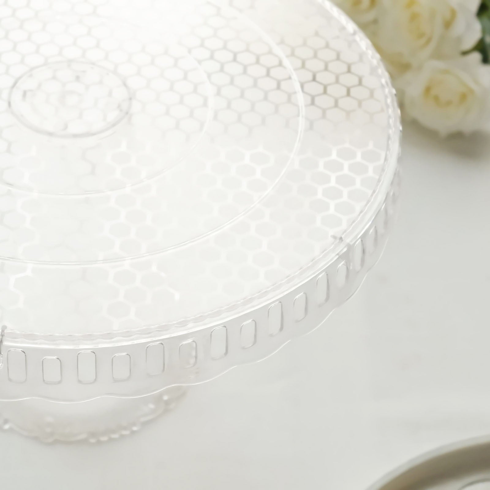 Round Footed Reusable Plastic Pedestal Risers | eHomemart