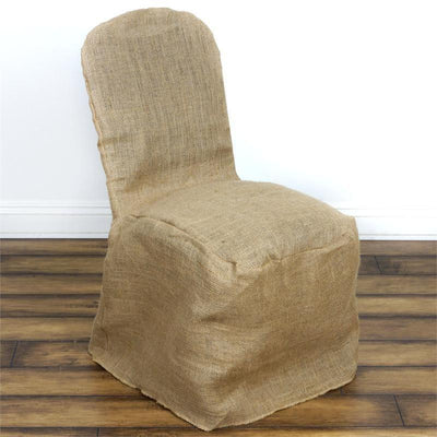 slip cover chair, dining room chair covers, kitchen chair covers, accent chair covers, burlap chair covers#color_natural