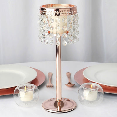 Tealight Candle Holder, Crystal Beaded Metal Stand, Votive Candle Holders, Metal Candle Holders, Decorative Candle Holder#color_parent