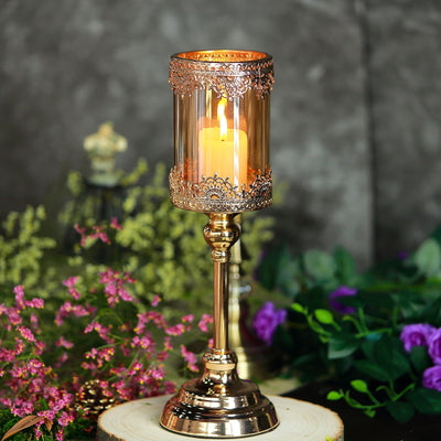 Glass Hurricane Candle Holder, Metal Candle Holders, Glass Votive Candle Holders, Amber Glass Candle Holder, Tall Hurricane Candle Holders#color_parent