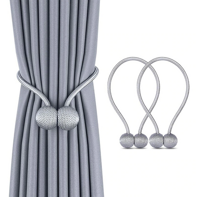 Curtain Tie Backs, Magnetic Curtain Tie Backs, Drapery Tie Backs, Fabric Curtain Tie Backs, Magnetic Tie Backs#color_parent