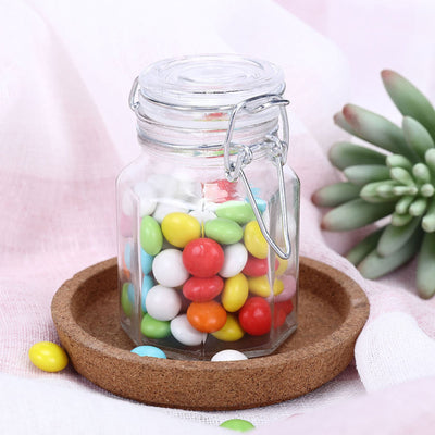 hexagon spice jars, glass spice jars, small glass jars with lids, small mason jars with lids, 4 oz glass jars with lids#color_parent