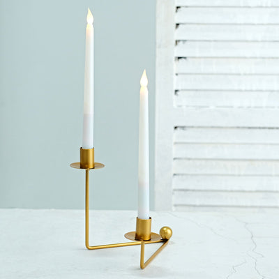 candelabra centerpiece, taper candle holders, gold candle holders, candlestick holders, metal candle holders#color_gold