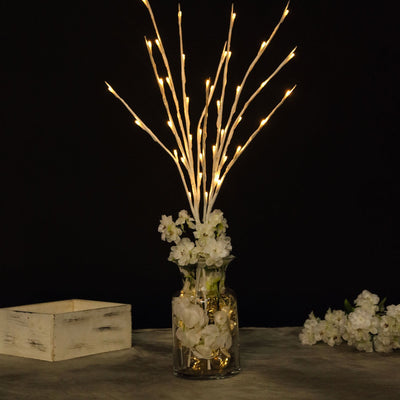 Floral Lights, Artificial Tree Twig Lights, Light Up Vase, Led Branches, Decorative Branches With Lights, Lighted Branches In Vase#color_parent