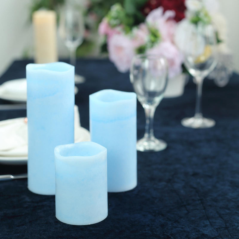 LED Pillar Candles, Flameless Remote Operated Battery Powered Candles 4