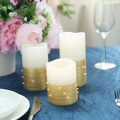 Flameless Pillar Candles, Flameless Led Candles, Battery Operated Pillar Candles, Led Pillar Candles, Flameless Candles With Remote#color_parent
