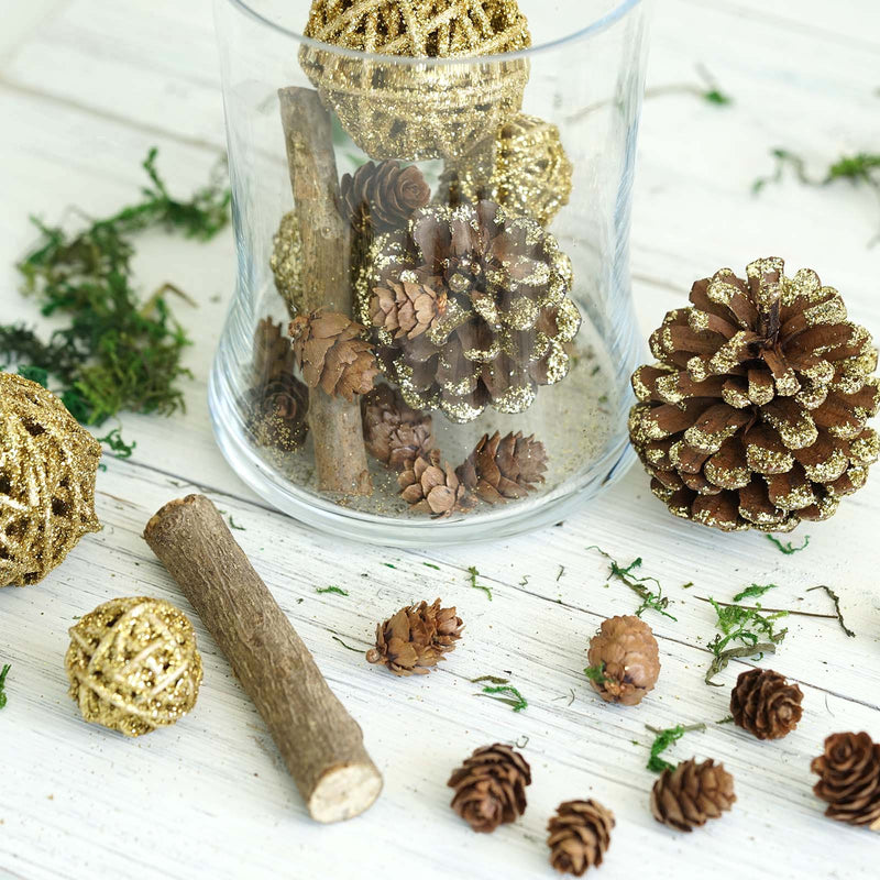 26 Pack Natural Dried Assorted Summer Potpourri Bowl Vase Fillers, DIY Craft Decorations
