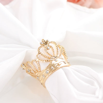 metal napkin rings, napkin holder rings, unique napkin rings elegant napkin rings, crown napkin rings#color_parent