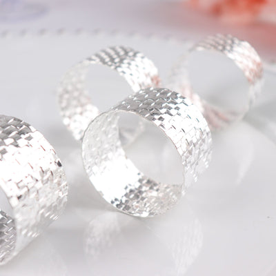 metal napkin rings, napkin holder rings, unique napkin rings, elegant napkin rings, woven napkin rings#color_parent