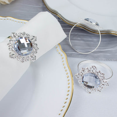 rhinestone napkin rings, napkin holder rings, elegant napkin rings, table napkin rings, m etal napkin rings#color_parent