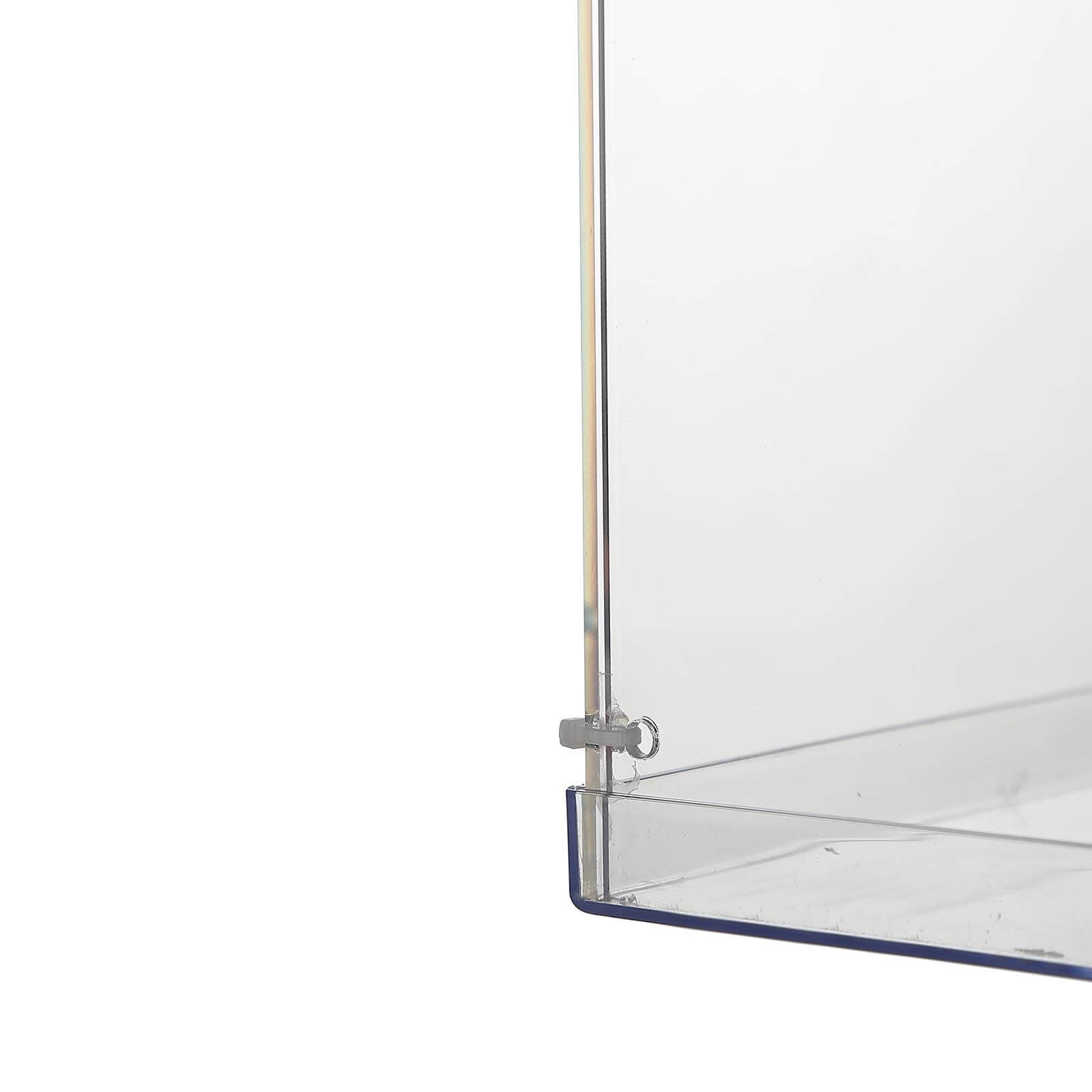 Floor Standing Acrylic Pedestal Riser Display Box with Interchangeable ...