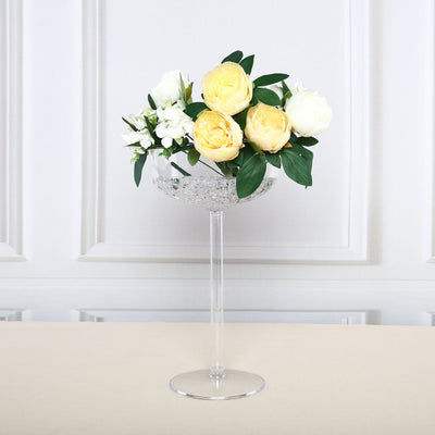 Plastic Flower Vase, Clear Plastic Vase, Long Stem Vase, Clear Flower Vase, Centerepiece Vases#color_clear