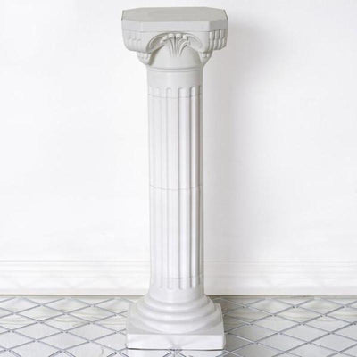 Decorative Columns, Roman Column Pedestal, Column Pedestal Plant Stand, Pedestal Plant Stand, Column Plant Stand, white planters#size_parent