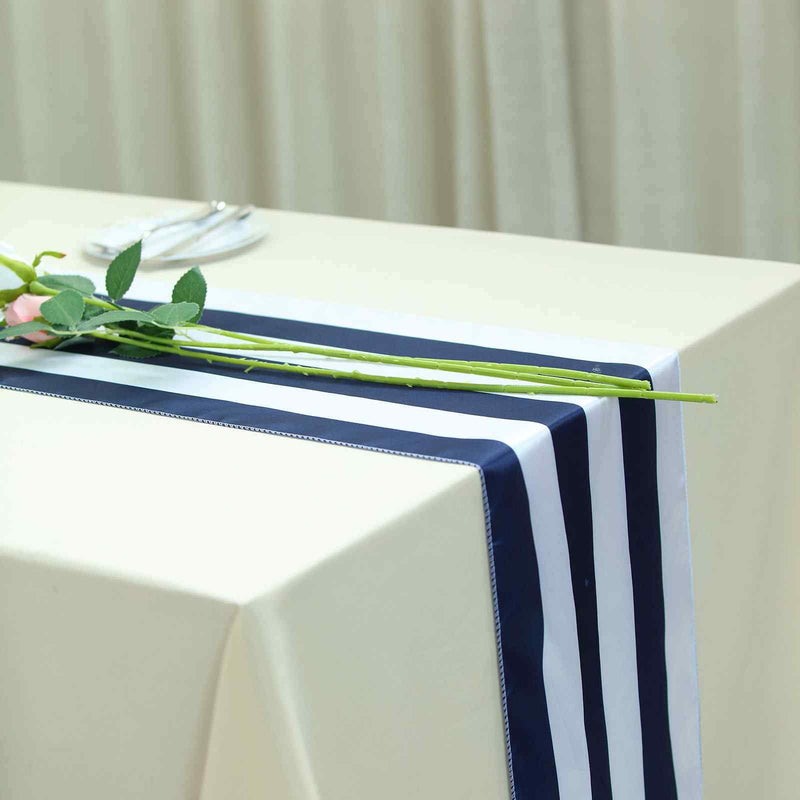 Stripes Satin Table Runner 12