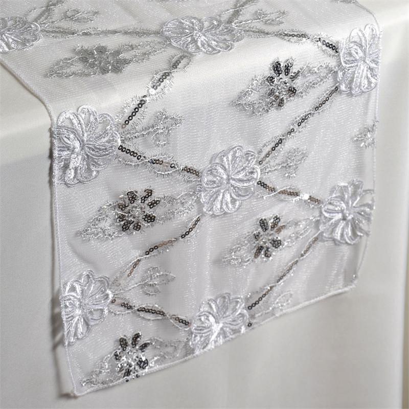 Lace Netting Fashionista Style Table Runner 14