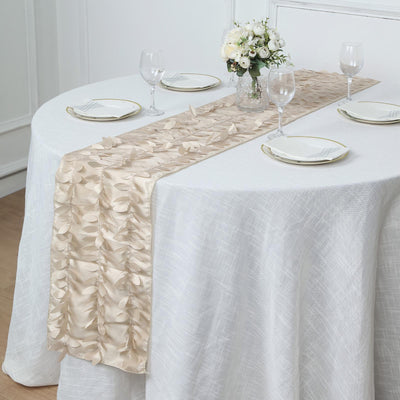 table runners, leaf table runner, taffeta table runner, dining table runner, runner for table decorations#color_parent