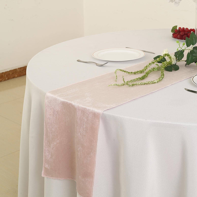 Premium Velvet Sheen Finish Table Runner 12