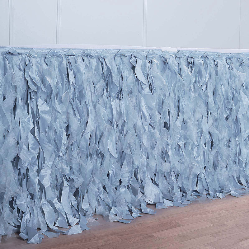Curly Willow Taffeta Table Skirt 14ft