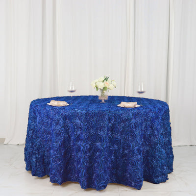 round tablecloth, Satin tablecloth, rosette tablecloth, 120 inch round tablecloth, decorative table covers#color_parent