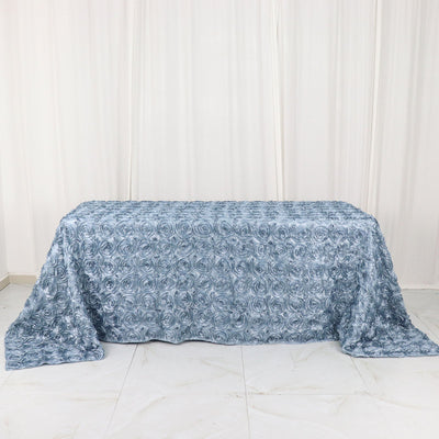 rectangle tablecloth, Satin tablecloth, rosette tablecloth, 90x132 tablecloth, decorative table covers#color_parent