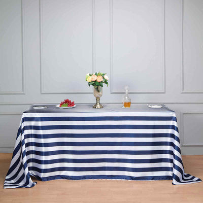 rectangle tablecloth, Satin tablecloth, striped tablecloth, decorative table covers, 90x132 tablecloth#color_parent