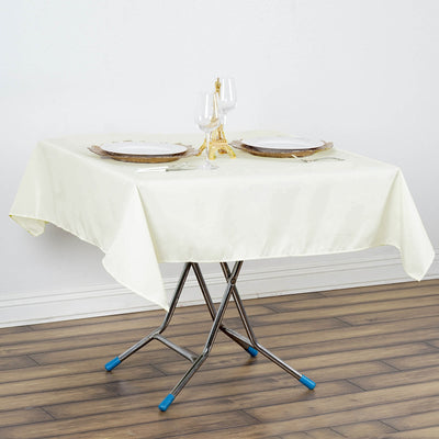 White Airlaid Paper Tablecloth, Soft Linen-Feel Disposable Square  Tablecloth