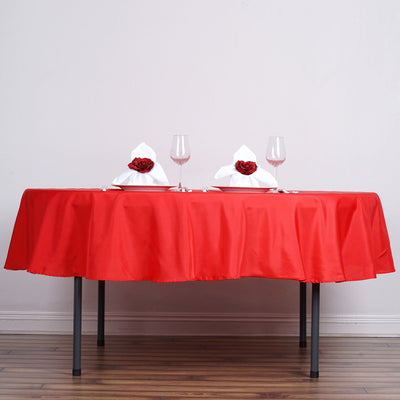 round polyester tablecloths, polyester tablecloths, decorative table covers, dining table cloth, 70 inch round tablecloth#color_parent
