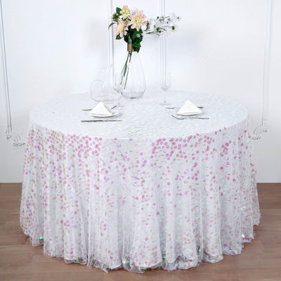 round tablecloths, sequin tablecloth, 120 inch round tablecloth, glitter tablecloth, decorative table covers#color_parent