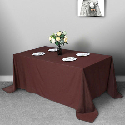 polyester tablecloths, polyester rectangle tablecloths, decorative table covers, dining table cloth, 90x132 tablecloth#color_parent