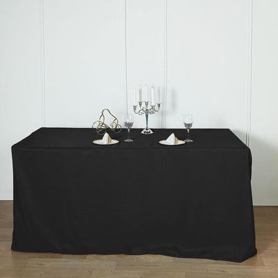rectangular fitted tablecloths, polyester tablecloths, Fitted Tablecloths, fitted table covers, dining room tablecloth#color_parent