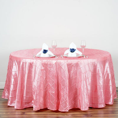 round tablecloth, pintuck tablecloth, taffeta tablecloth, fabric rectangle tablecloth, tablecloth for rectangle table#color_parent