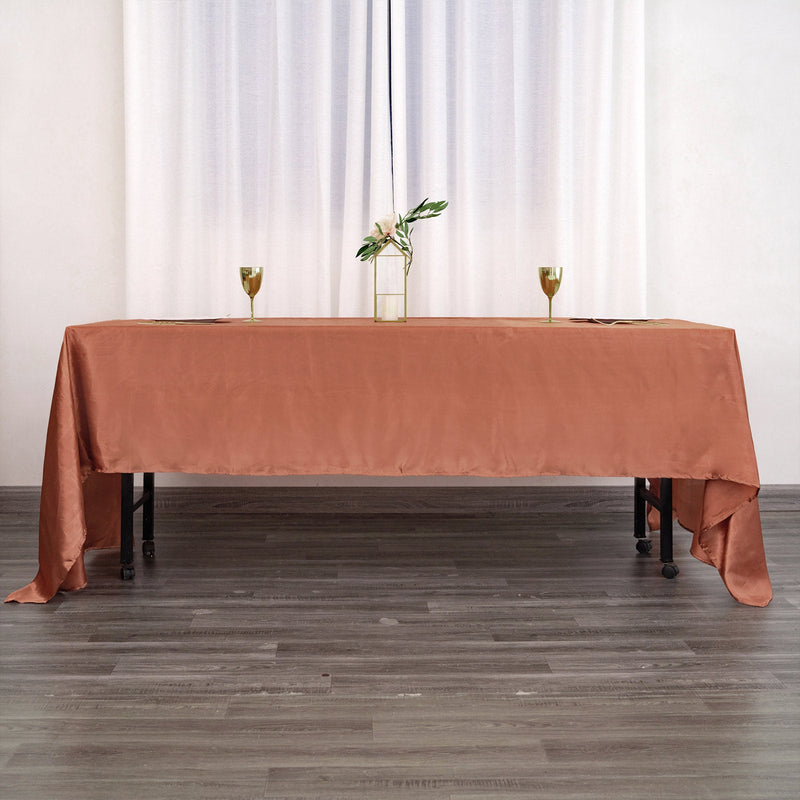 Seamless Satin Rectangular Tablecloth 60