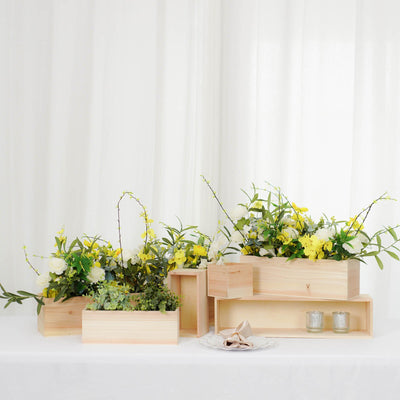 Wooden Planter Box, Wooden Plant Holder, Wooden Indoor Planter, wooden flower boxes, wooden plant pot#size_parent